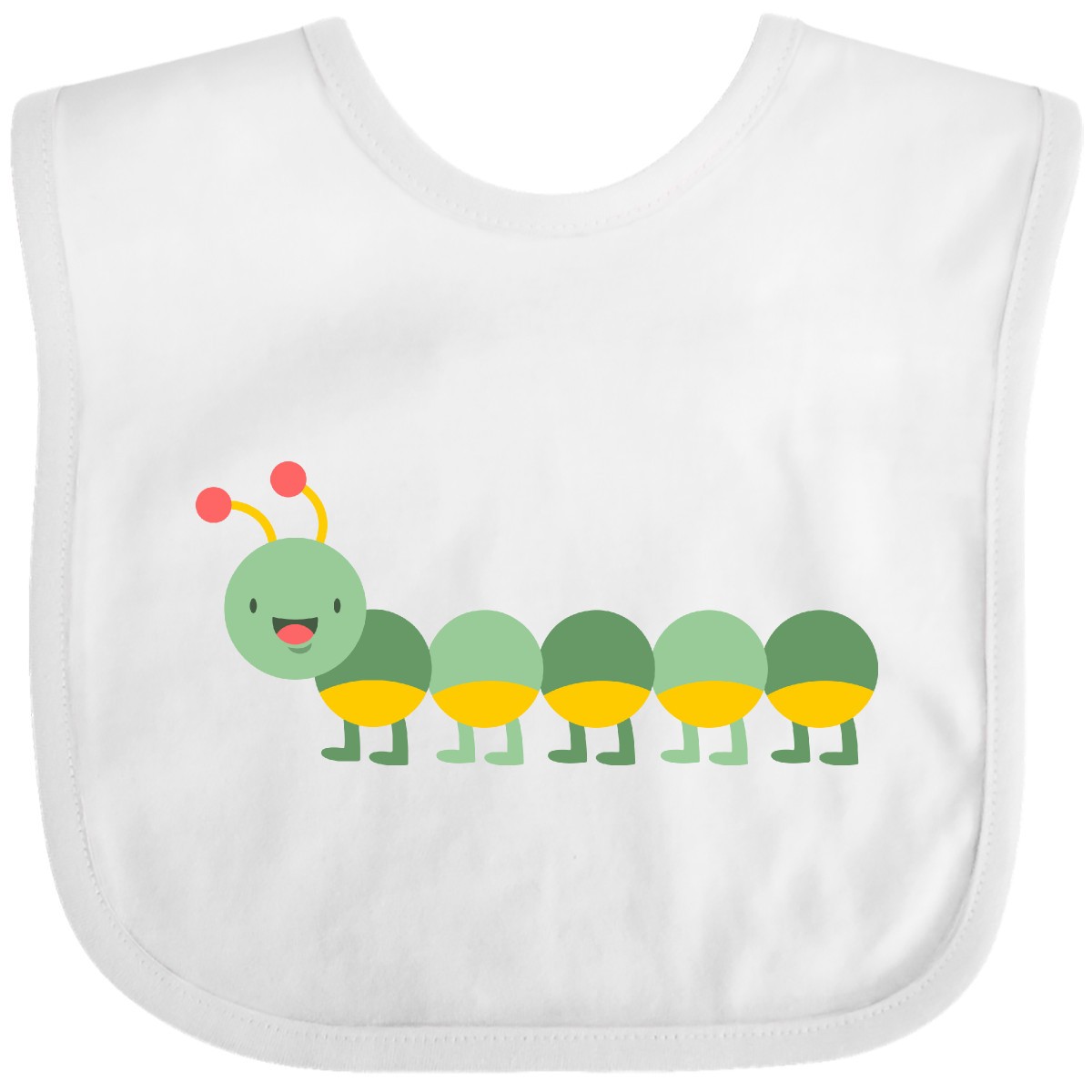 Inktastic Caterpillar 3 Baby Bib Bug Insect Adorable Cute Animal Clothing Infant