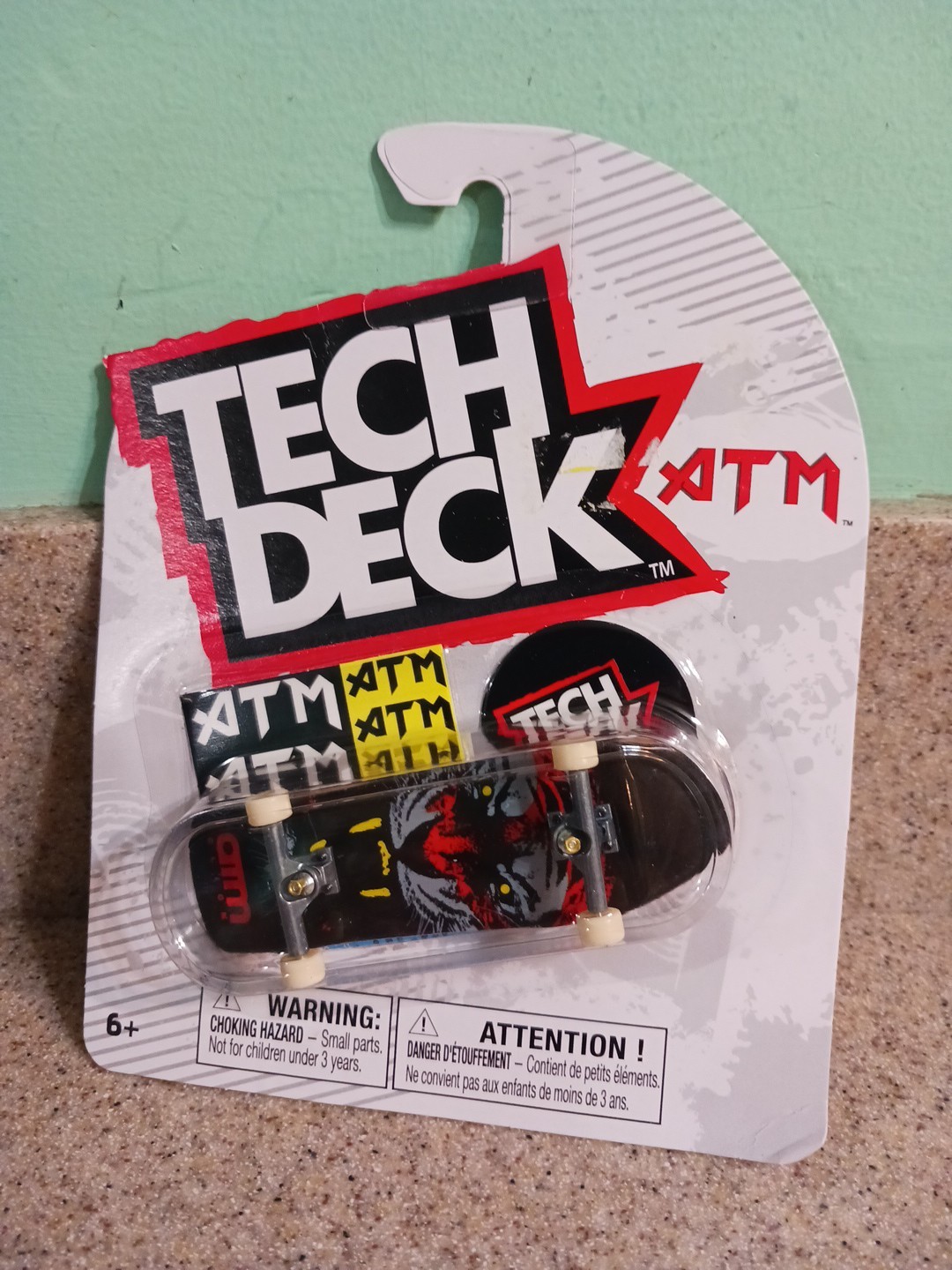 Tech Deck ATM Skateboards - TIGER - Fingerboard  NEW