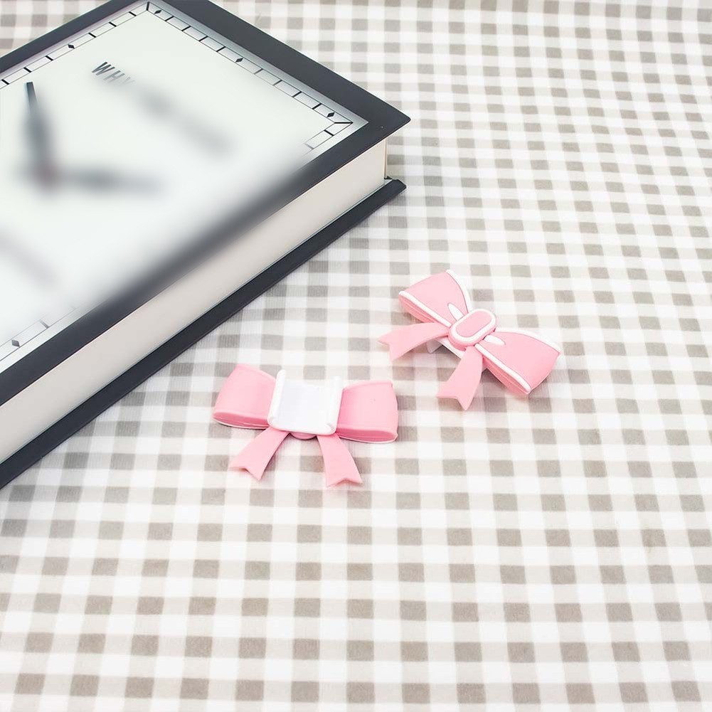 For Tonies Headphones Accessory Silicone Bow Clip Detachable Fun Style Pink Red