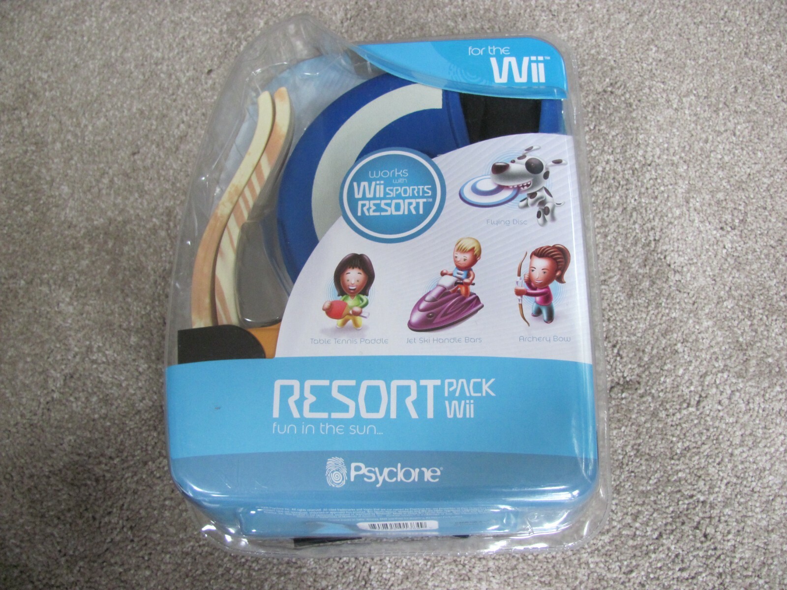 Psyclone Nintendo Wii Sports Resort Accessory Pack Bundle Fun in the Sun PX6204