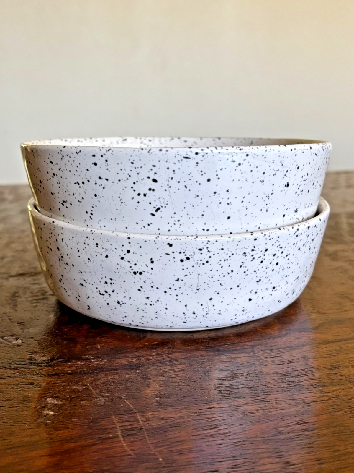 anthropologie speckled bowls modern decor neutral