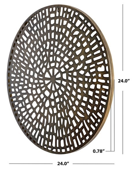 Safavieh LEOFE 24" WALL DECOR, Reduced Price 2172786477 WDC5017A