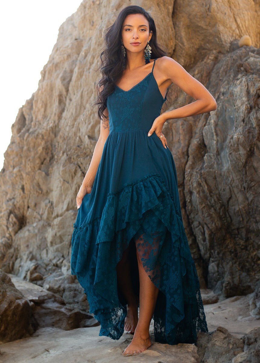 Joyfolie Christelle Dress Deep Ocean XXL Women’s Stylish Elegant Dress