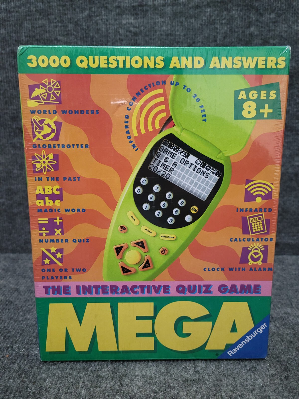 Vintage 1999 Ravensburger THE INTERACTIVE QUIZ MEGA Game