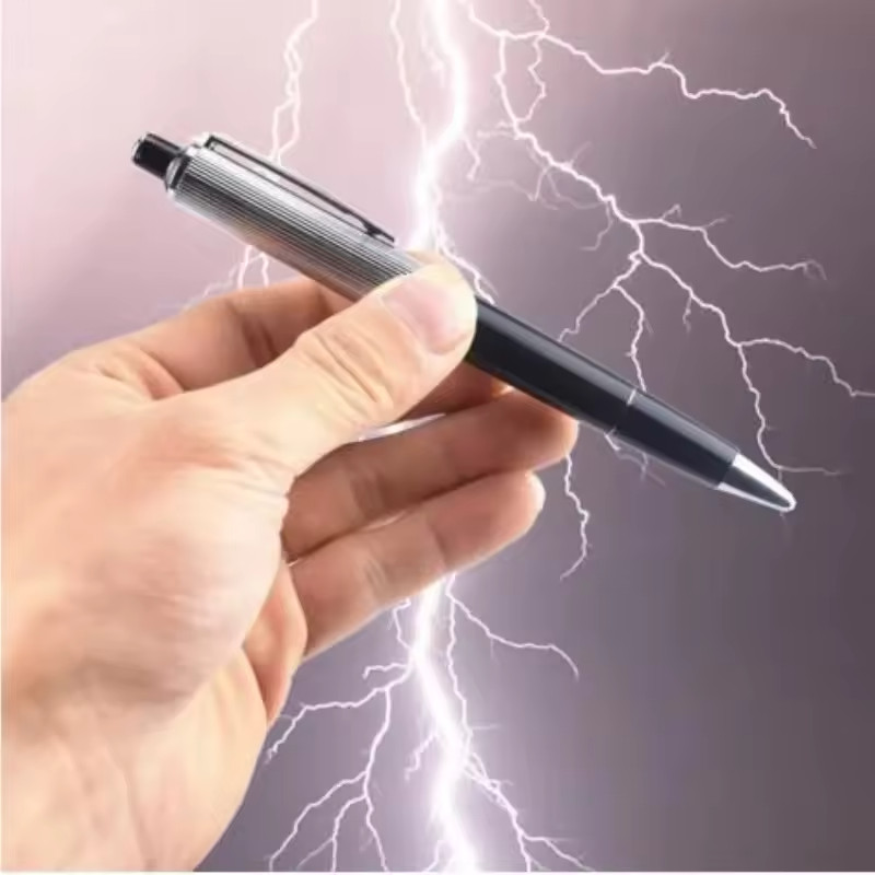 1X Electric Shock Pen Practical Joke Gag Prank Funny Trick Fun Toy Gadget Gift