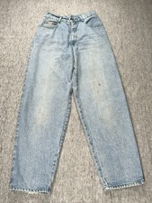 Vintage 90s Cross Colours Jeans Womens 11/12 32" Blue Kris Kross Y2K Streetwear