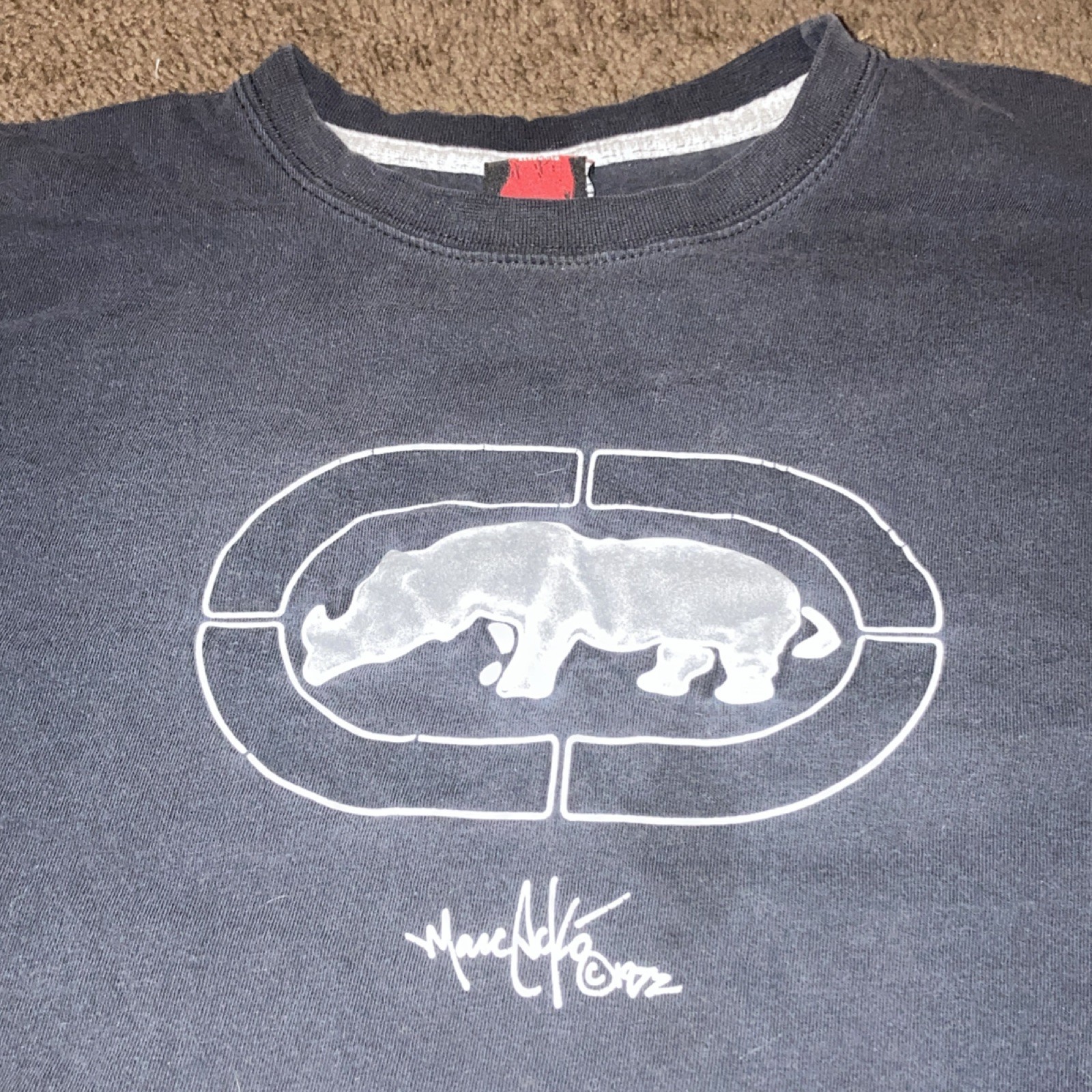 Ecko Unltd 2000s Vintage T-Shirt 2XL Rhino Graphic Y2K Streetwear 🦏