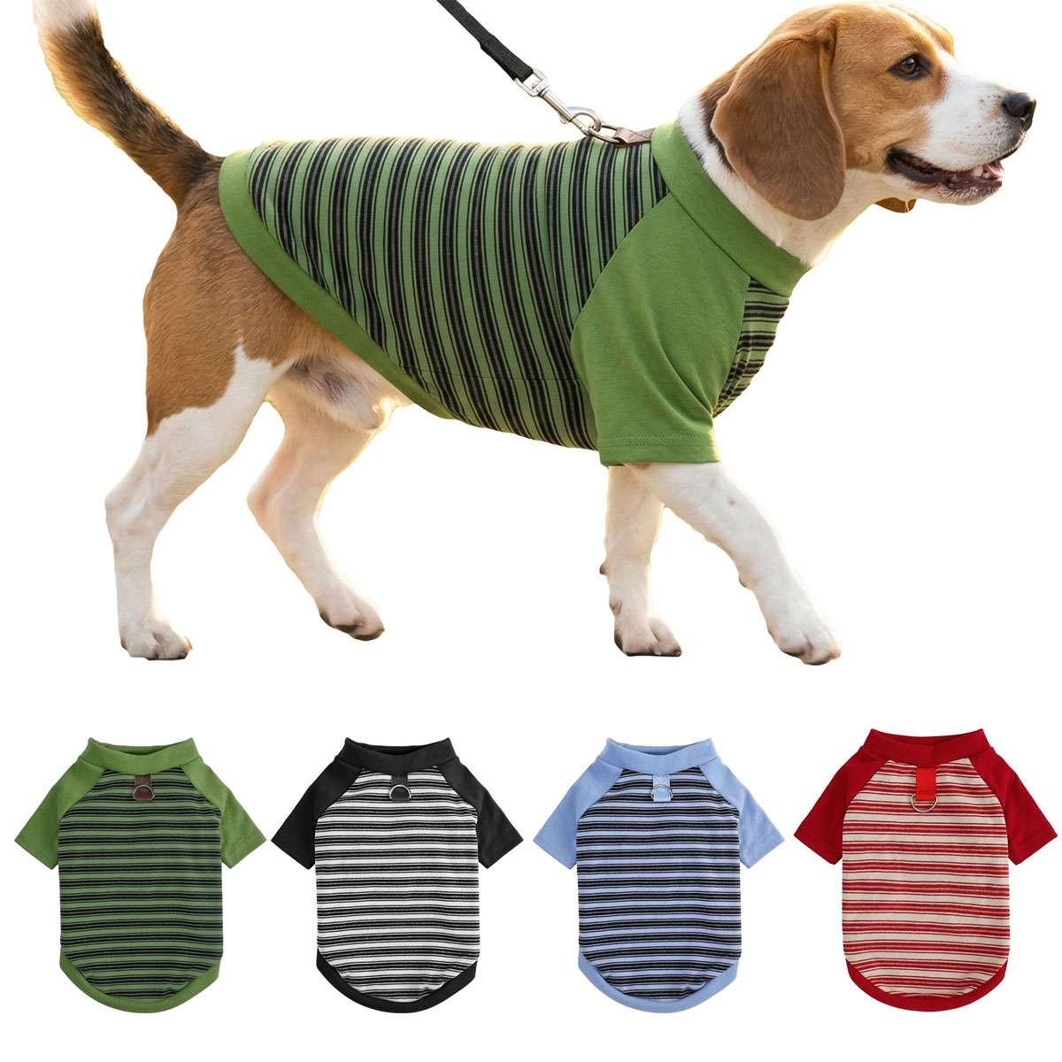 Pet Clothing Dog Costumes Basic Striped T-Shirt for Small / Medium Dogs