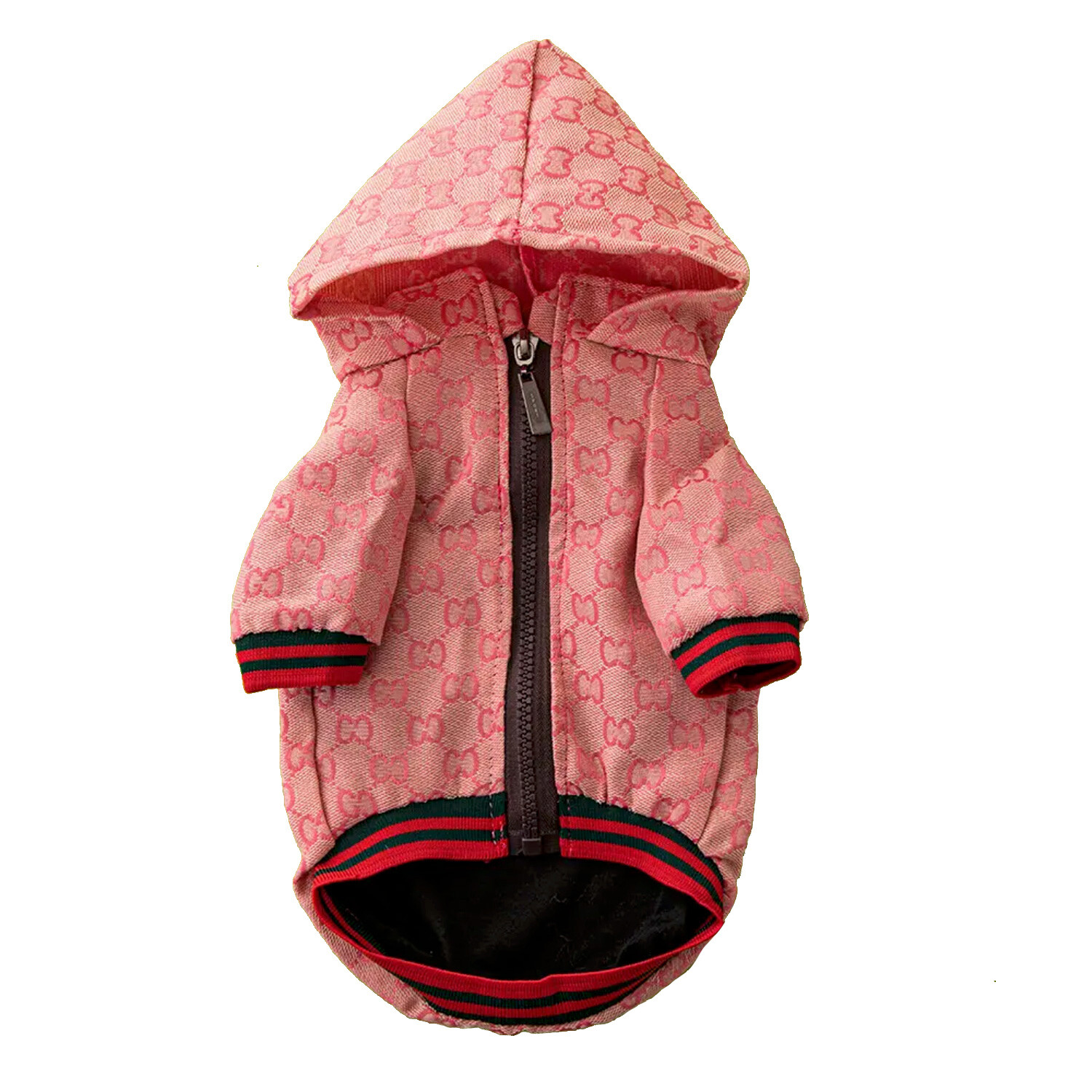 Luxury Fashion Hoodie Sweater Shirt Dog Apparel Pet Clothes, High Quality Pink