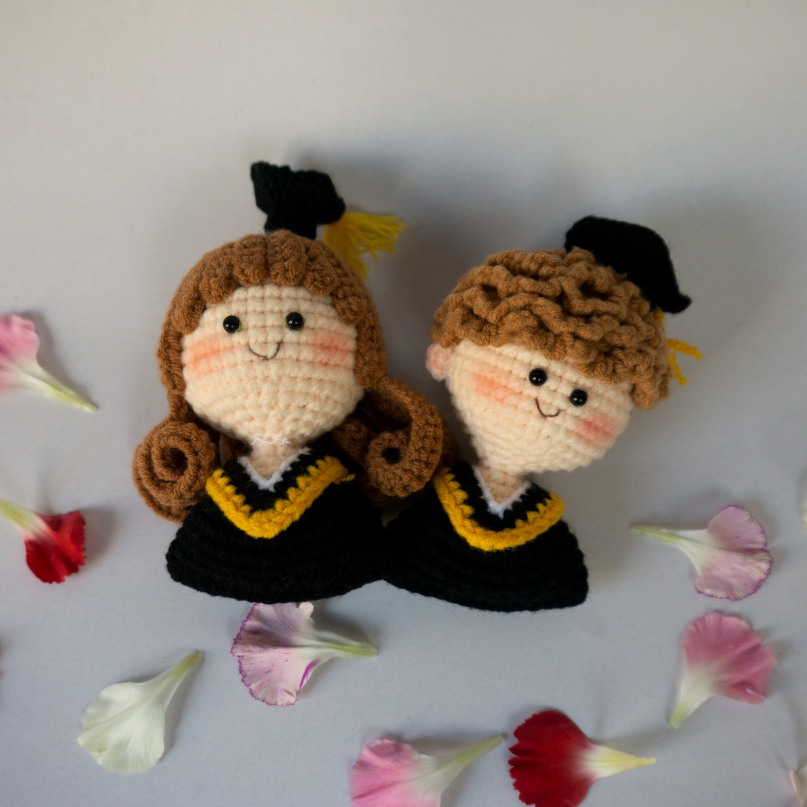 GRADUATION Crochet Doll – Personalized Gift for Him or Her | Handmade Keepsake f