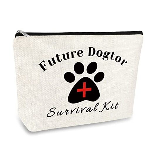 Future Doctor Gift Makeup Bag Vet Tech Gift for Women Veterinarian 156_NO18