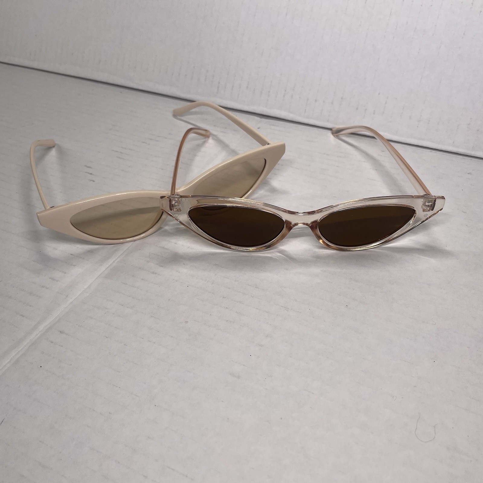 Cat Eye Fashion Sunglasses For Women Vintage Triangle Frame Glasses Casual Style