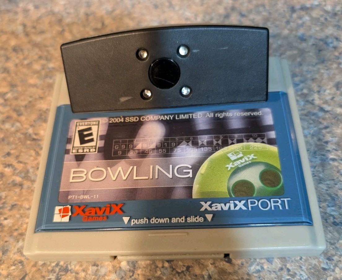 XaviX Port Wireless Bowling Interactive Game Card