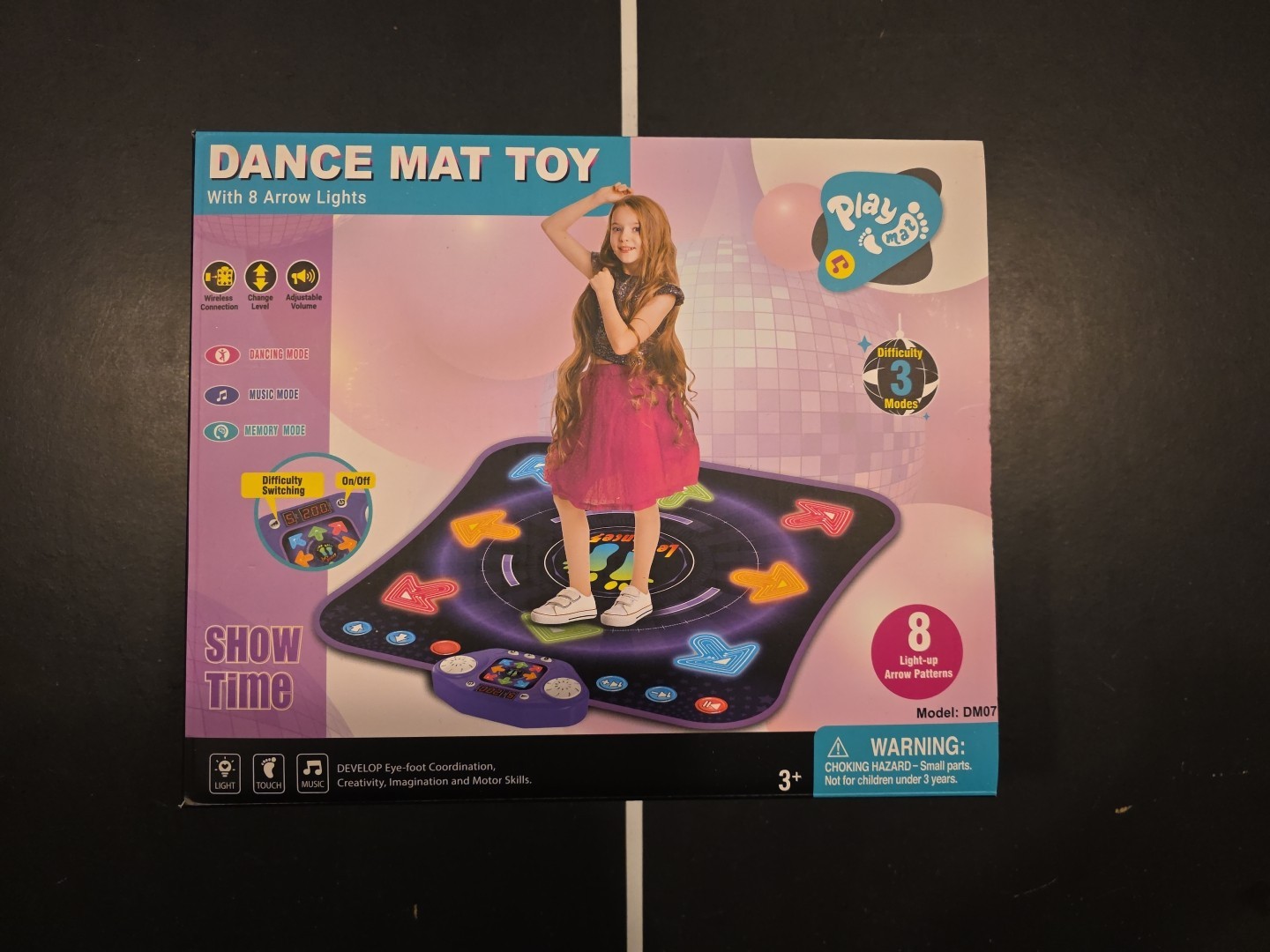 Light Up Dance Mat, A Home Fitness Gadget For Kids All Ages 3+