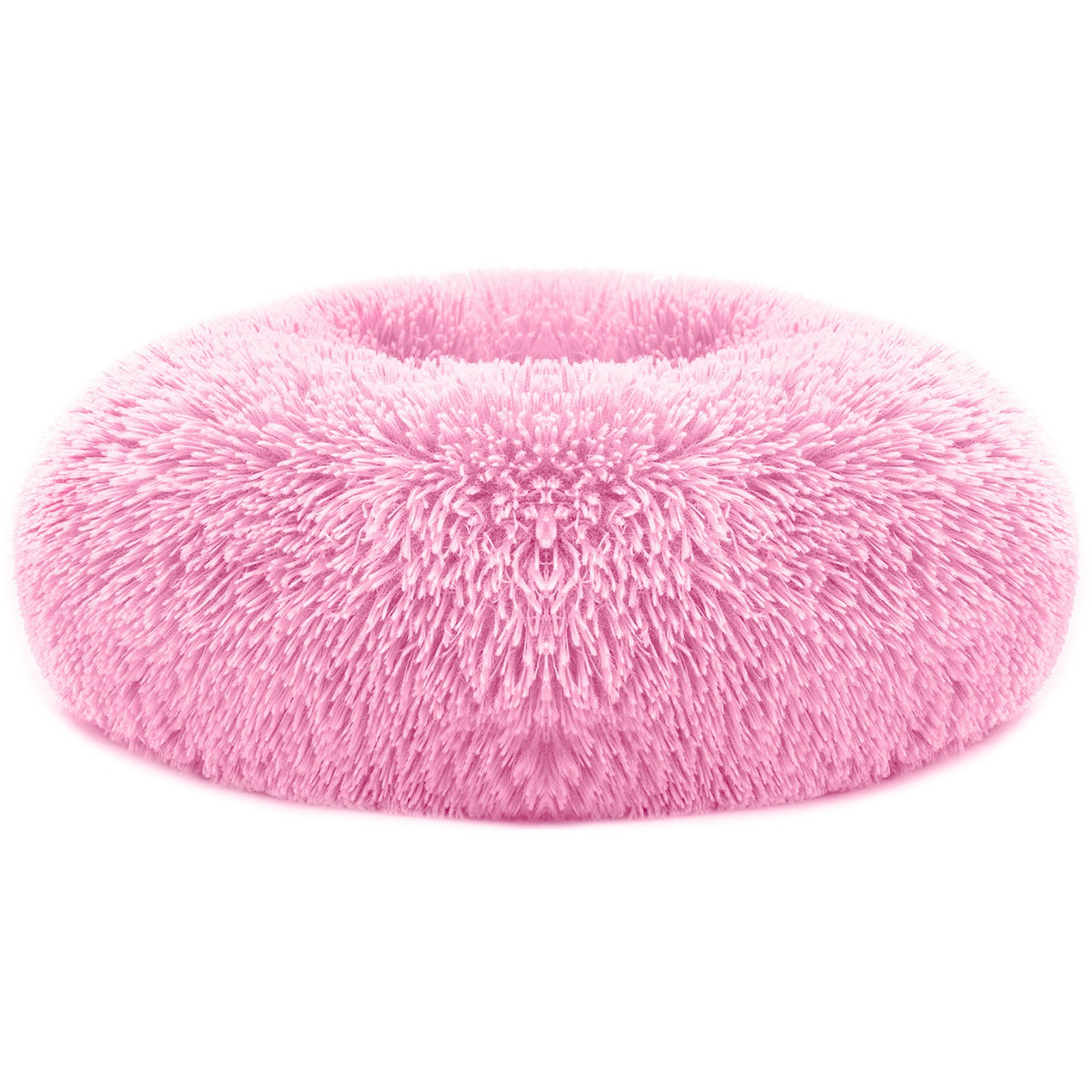 Linx Group Pet Dog Bed Soft Warm Fleece Puppy Cat Bed L Pink Washable