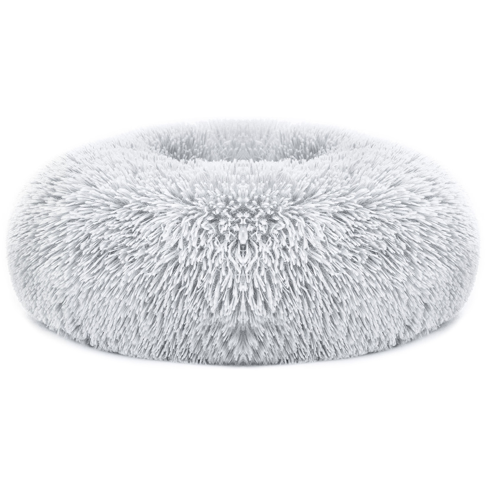 Linx Group Pet Dog Bed Soft Warm Fleece Puppy Cat Bed Gray Washable