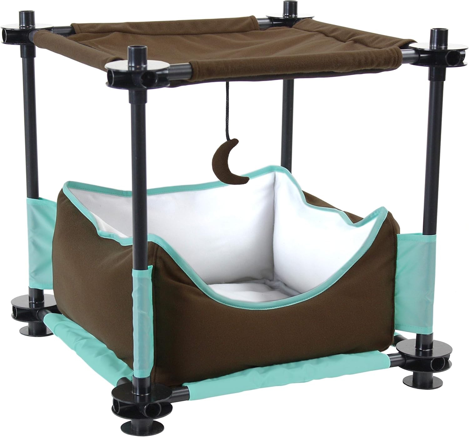 Tear Resistant Fleece Fabric Sleeper Cat Bed for Kitty City Cat Furniture System
