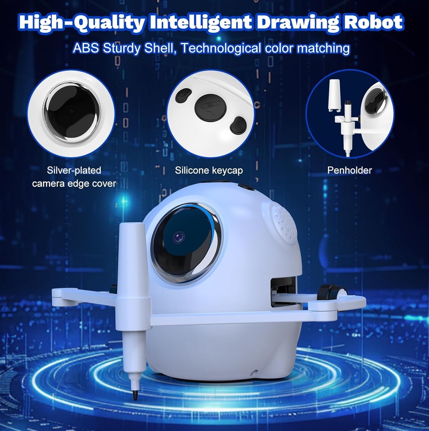 Smart Drawing Robot for Kids Educational Toy Camera Music Auto Drawing Machine 3