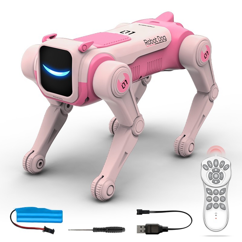 2.4G Smart Robot Dog Voice Dialogue APP Remote Control AI Sing Dance Kids Toy