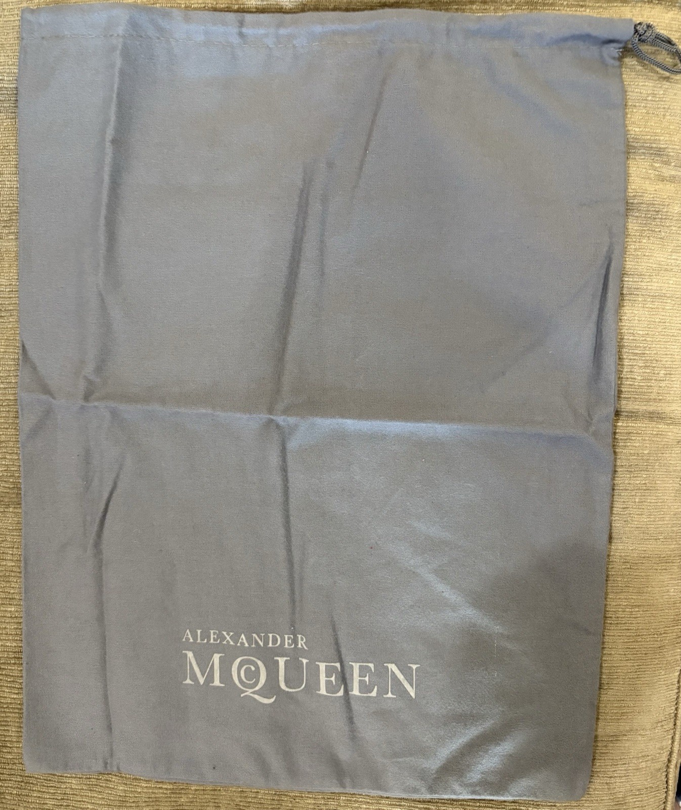 Alexander McQueen Felt Dust Bag 13.75 x 17.75