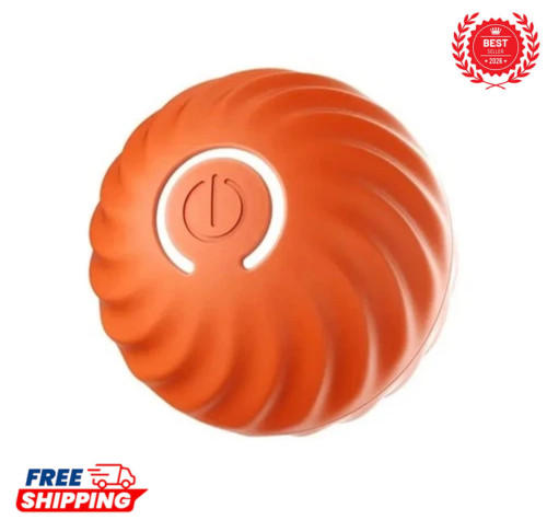 Smart Dog Toy Ball USB Electronic Interactive Pet Toy Automatic Moving Bouncing