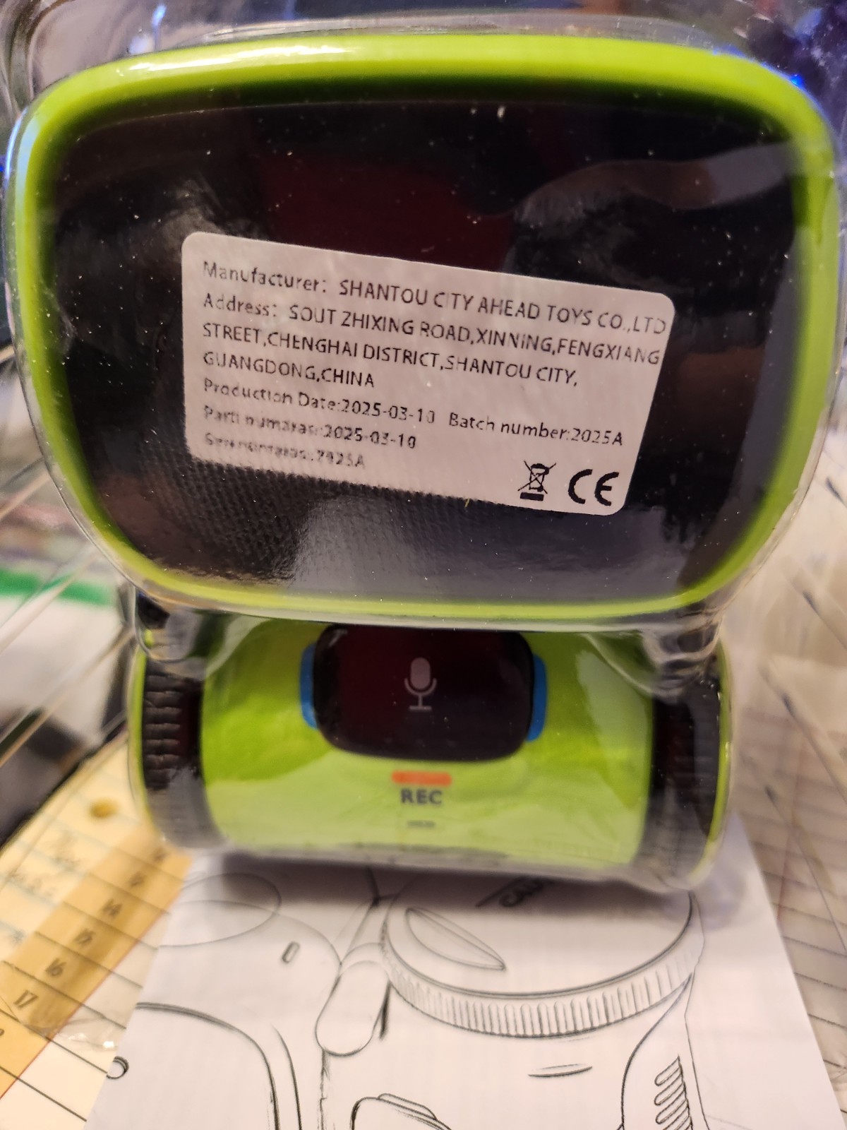 AI Smart Voice Control Robot For Kids-The Rolling Teacher