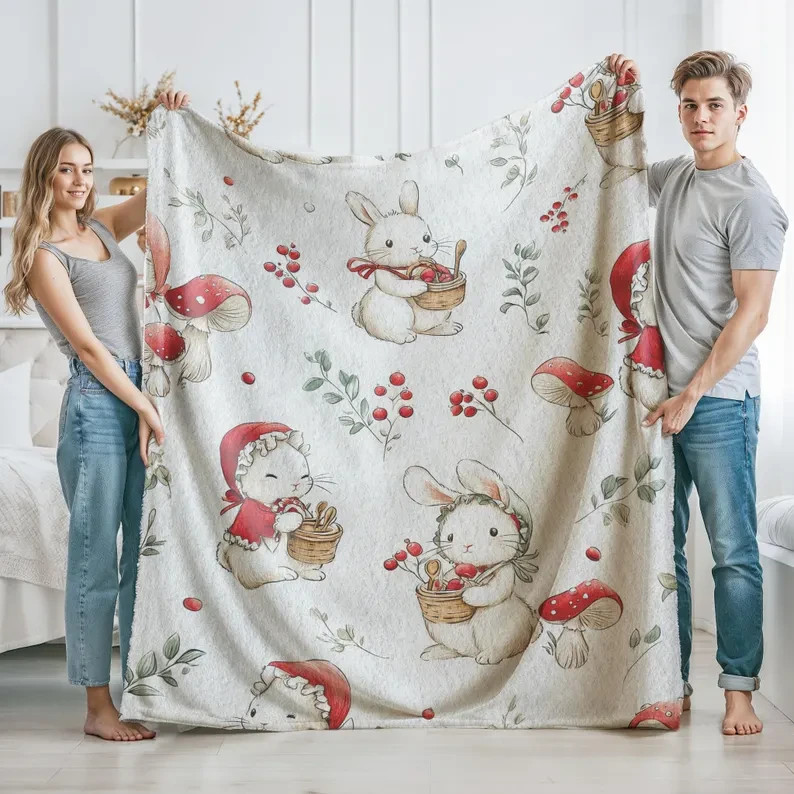 Cozy All Season Minky Blanket Soft Home Comfort
