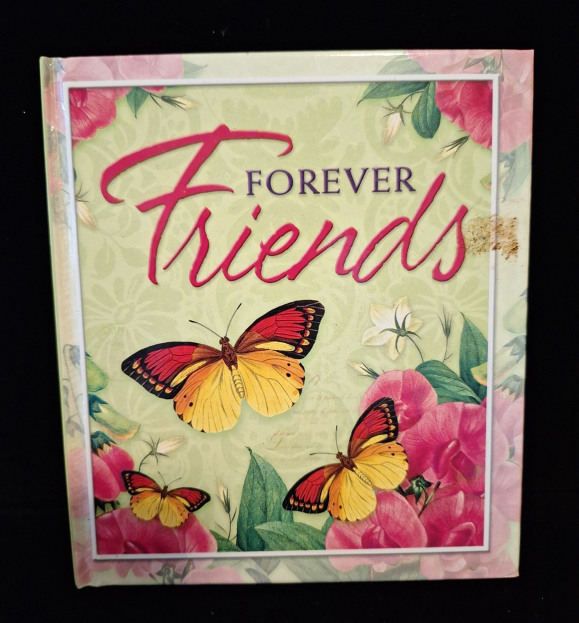 Forever Friends Hardcover Friendship Gift Book w/ Quotes Proverbs & Bible Verses