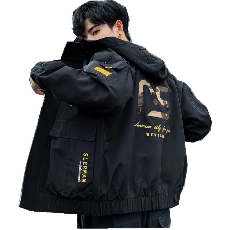 Functional tooling trendy brand Korean jacket