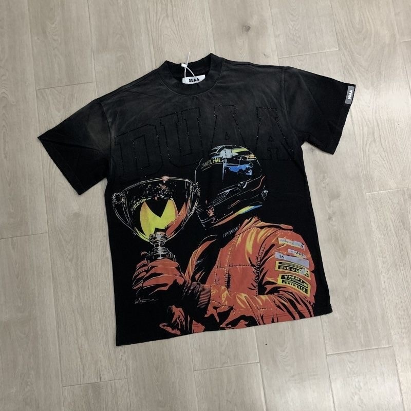 DUAA Trendy Fashion Loose-Tee Men Shirt