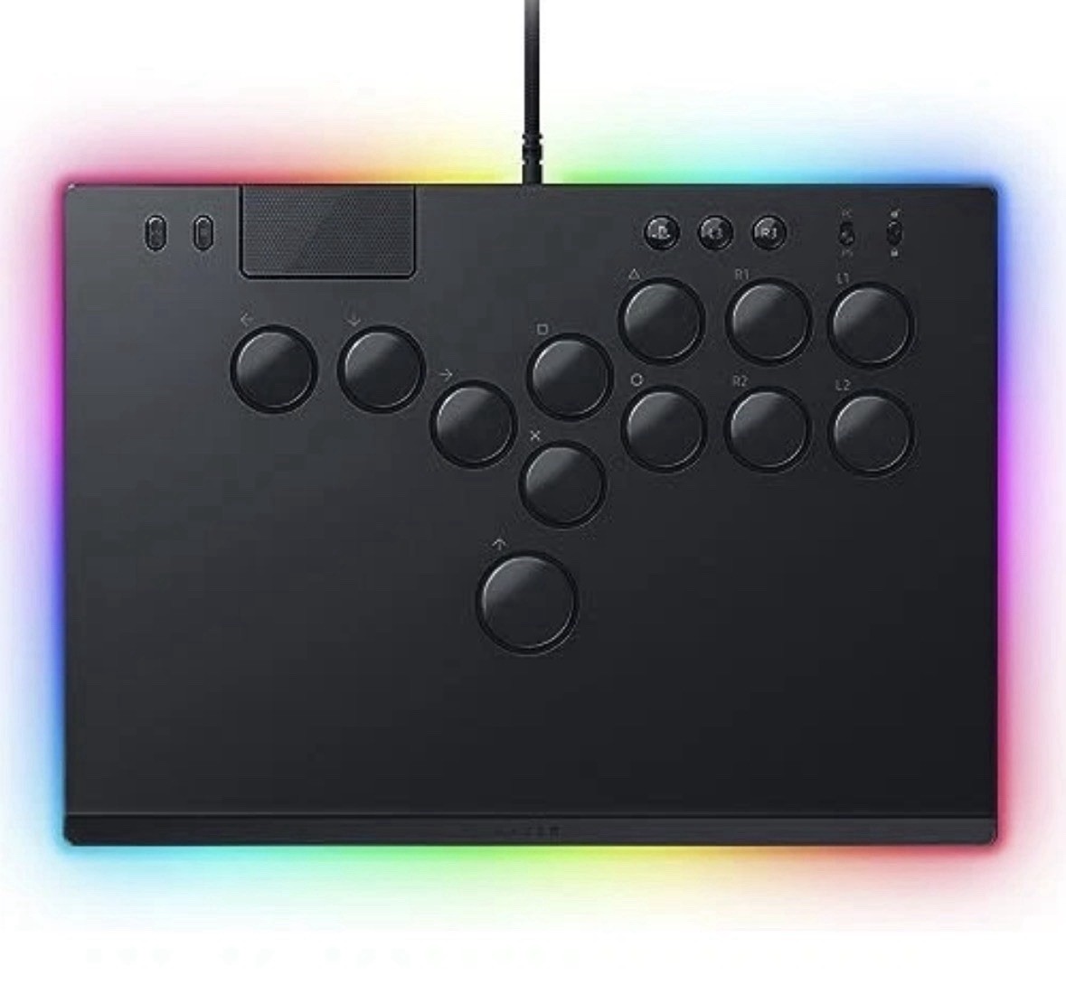 RAZER KITSUNE ALL BUTTON ARCADE CONTROLLER PS5 PLAYSTATION 5 & PC BLACK