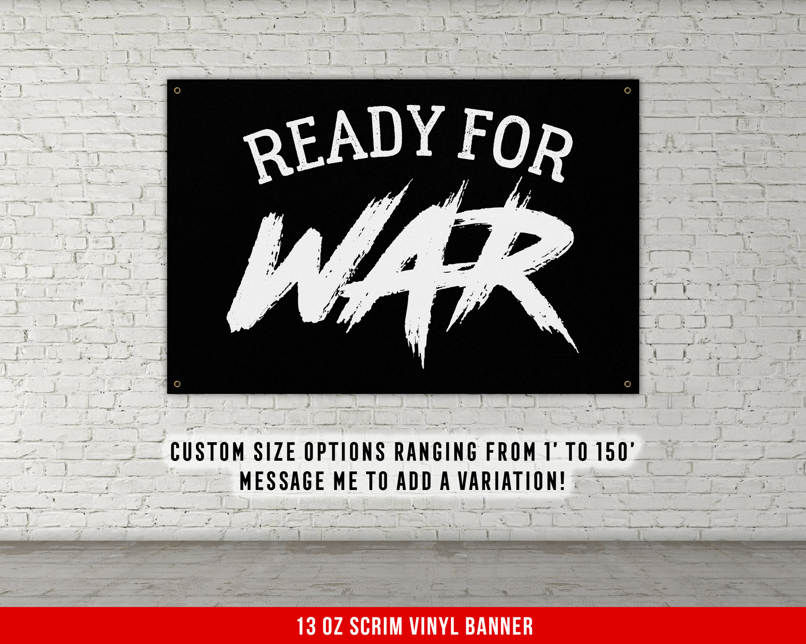 Home Gym Wall Art - Workout Inspiration - Motivational Banner