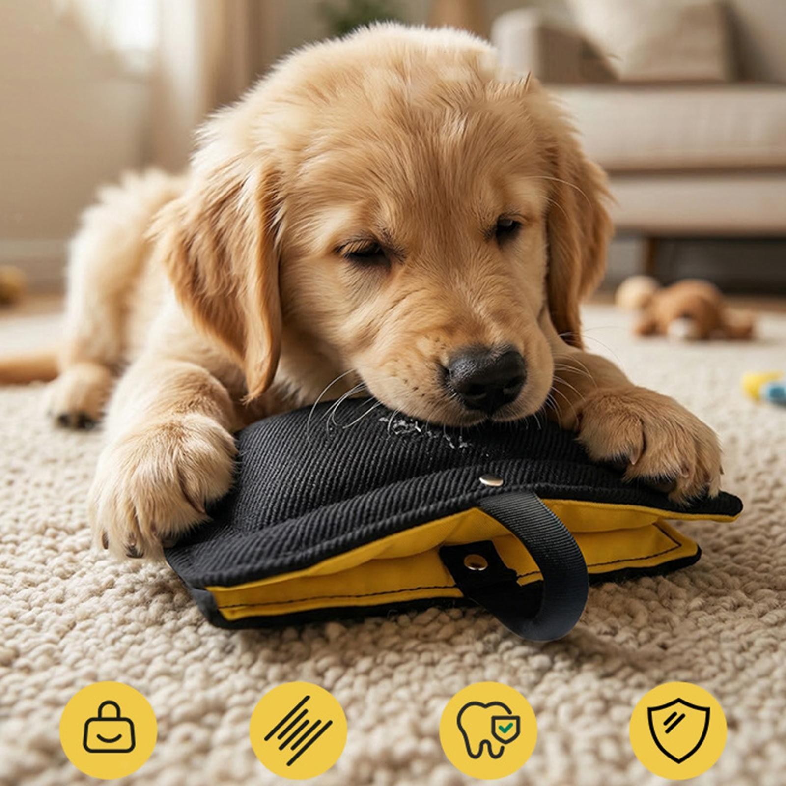 Dog Bite Pillow Equipment Easy to Use Outdoor Pet Supplies Practical Tug Toy