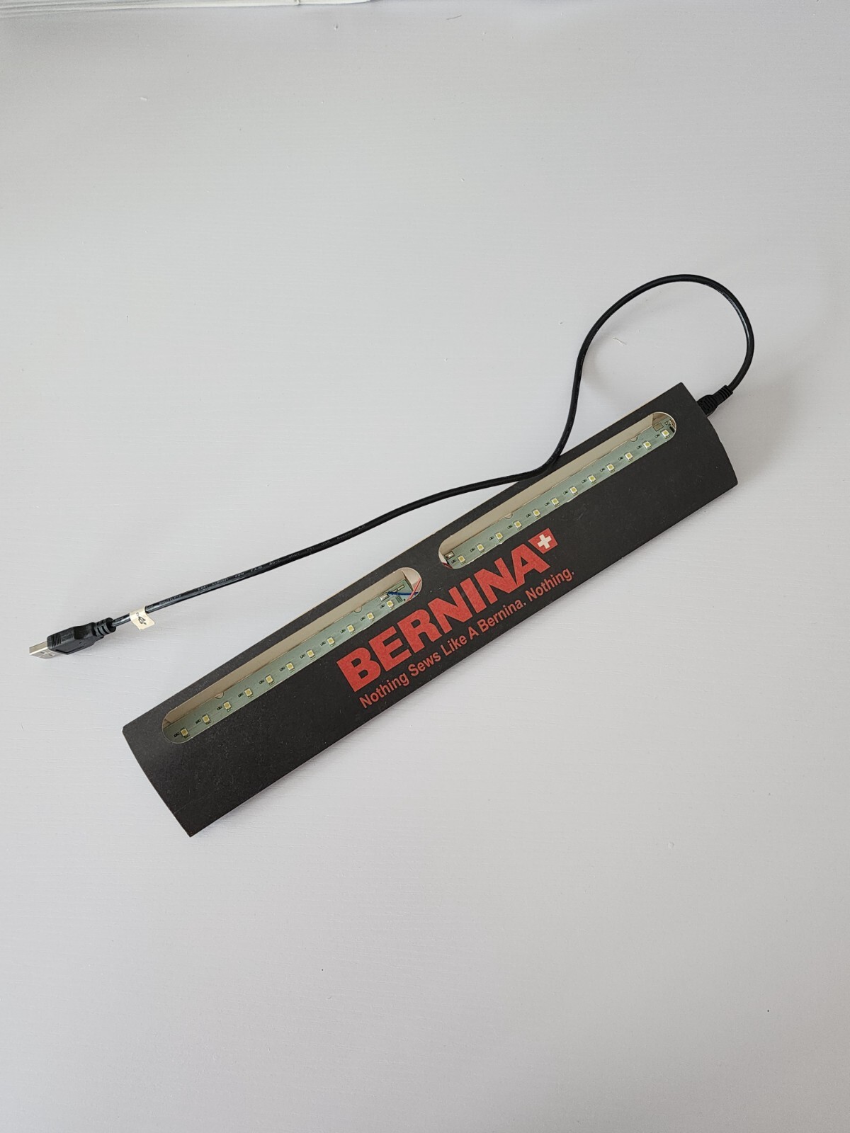 Bernina 830 Sewing Machine LED Light Strip Advertising Novelty Item USB Powered