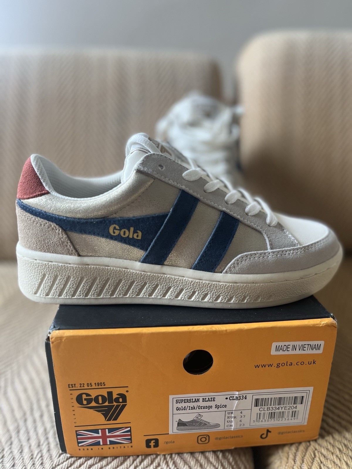 Gola Women's Superslam Blaze Sneaker