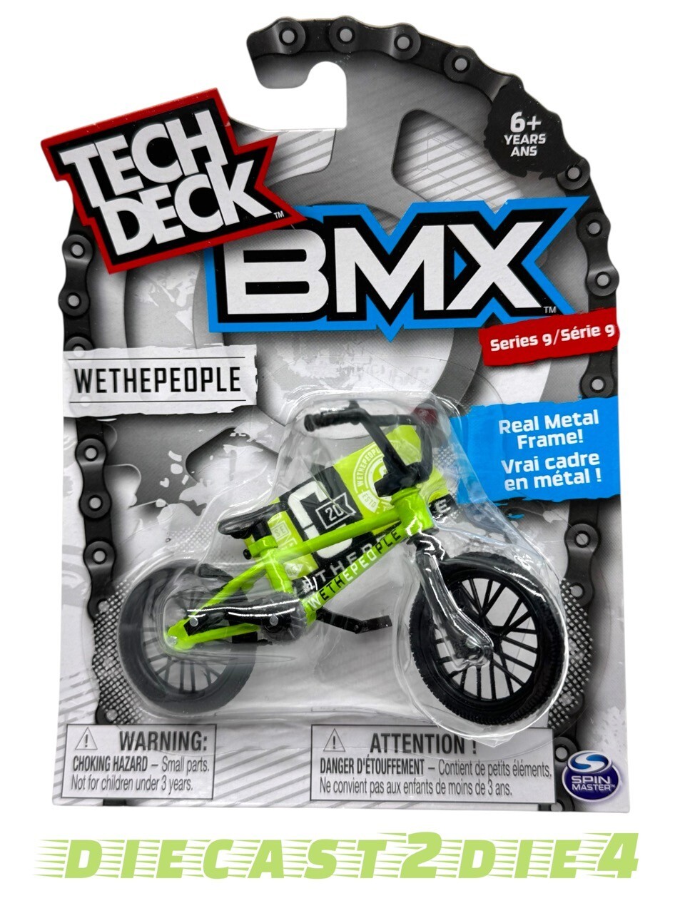 New/Sealed Tech Deck BMX Series 9 WEWTHEPEOPLE Fingerbike Minibike Free Shipping