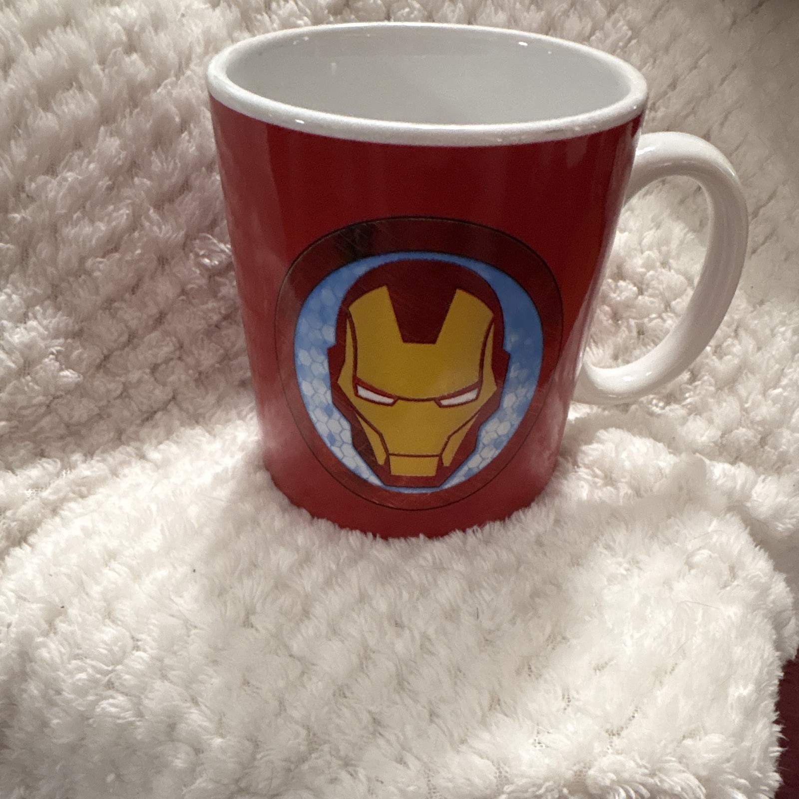 Gallerie Marvel Iron Man Red Ceramic Coffee Mug 8 oz Microwave Dishwasher Safe