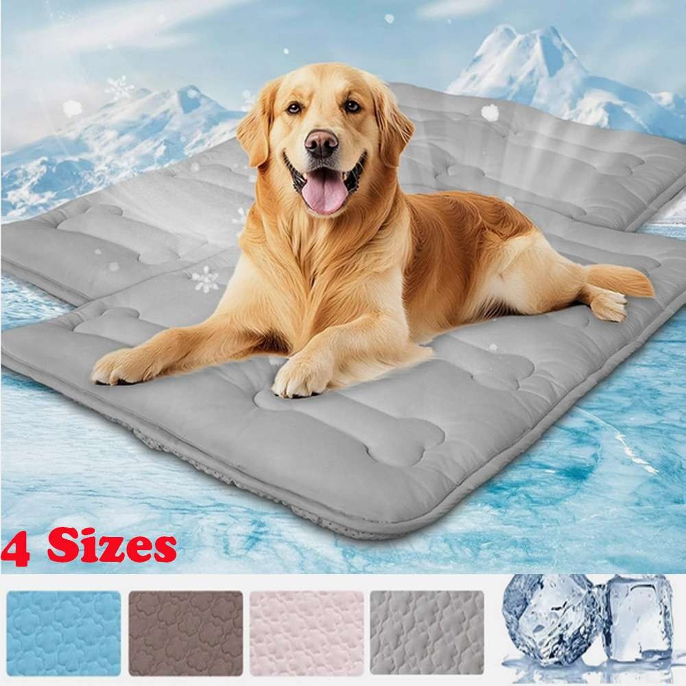 Dog Mat Cooling Summer Pad Mat Pet Dog Cat Blanket for Sofa Bed Floor Keep Cool