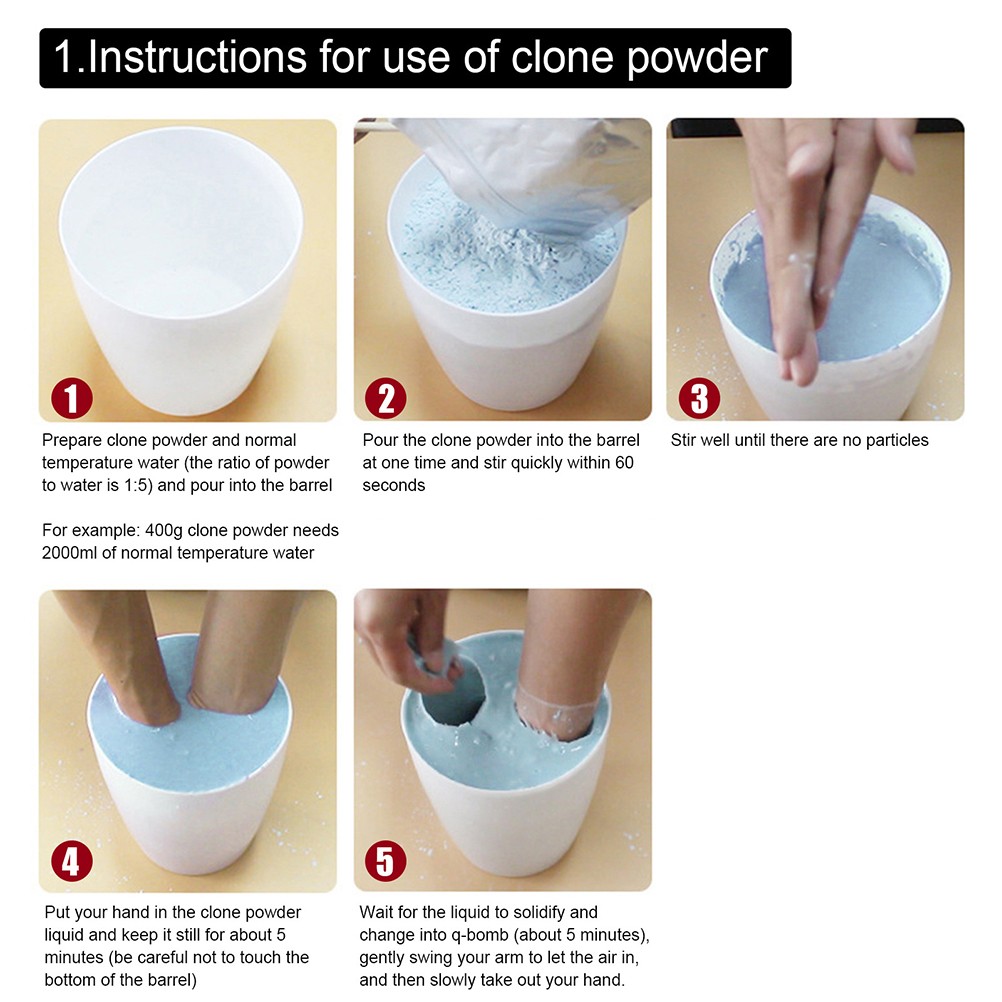 DIY Hand Casting Kit Unique Gift For Family Easy To Use
