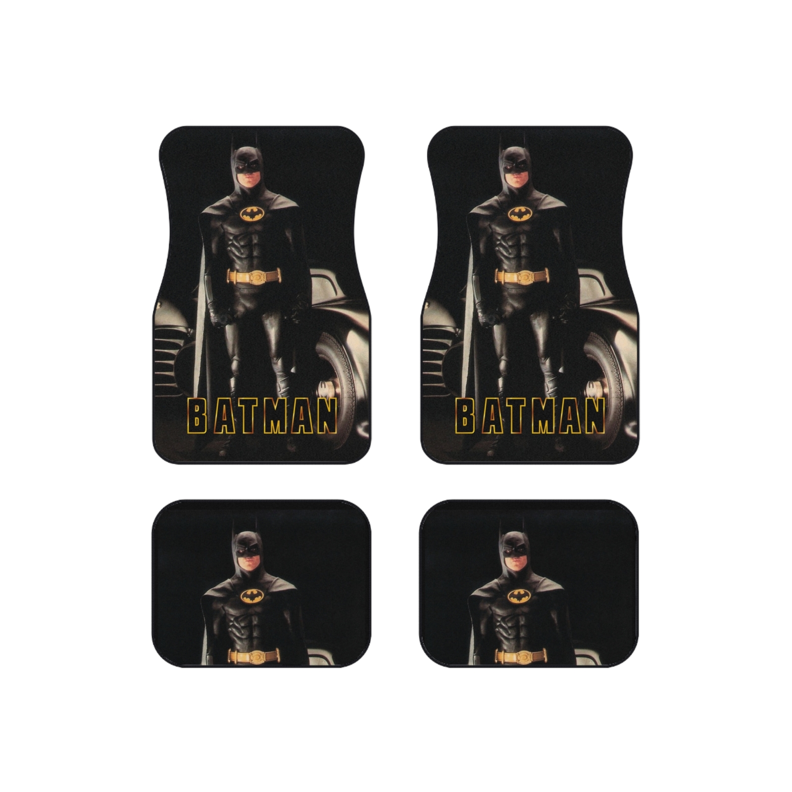 Batman 89 Car Mats, Superhero Floor Mats, Unique Gift for Fans, Auto