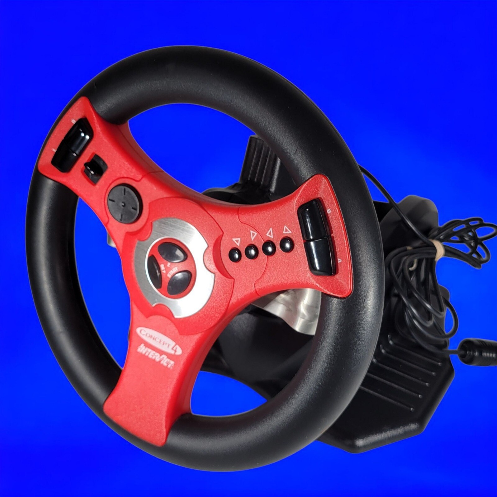Interact Concept 4 Steering Wheel Racing Wheel CONTROLLER ONLY NO CABLES TESTED