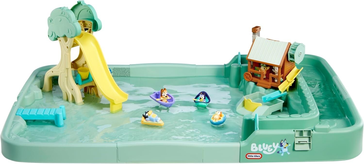Little Tikes Bluey Bushland Adventure with 6 Accessories, Bluey Active Play -NEW