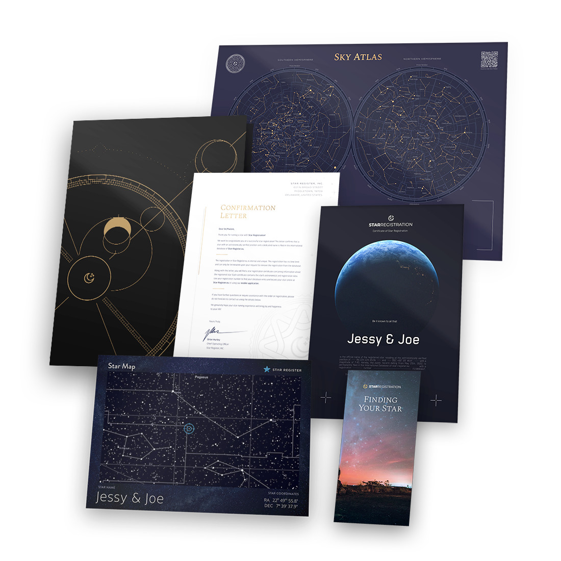 Name a Star Gift – Personalized Unique Gift (Earth Design)