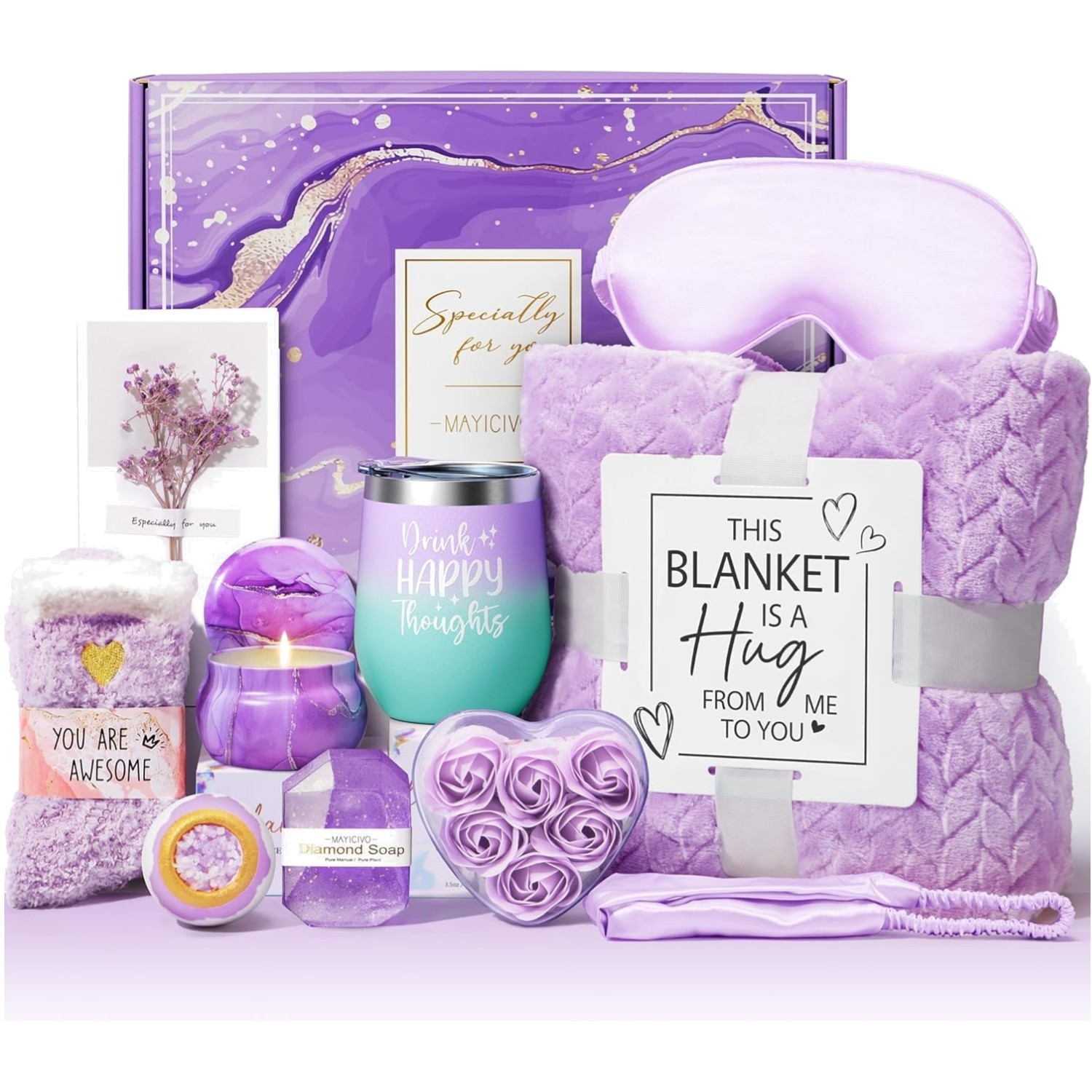 Unique Birthday Gift for Her - Self Care Package