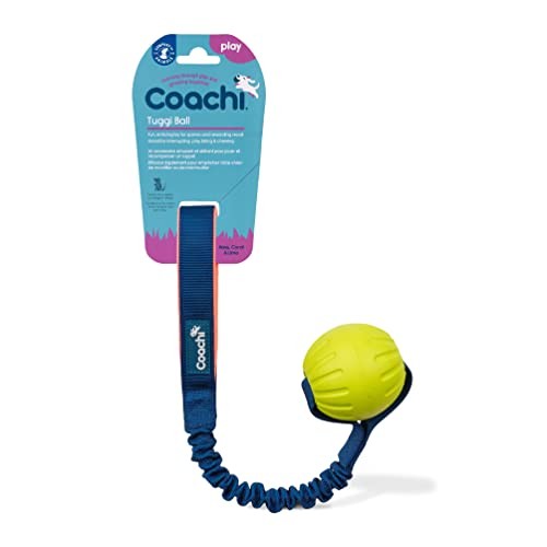 - Interactive Dog Toy for Tug of War & Play. Strong & Comfortable, Tuggi Ball