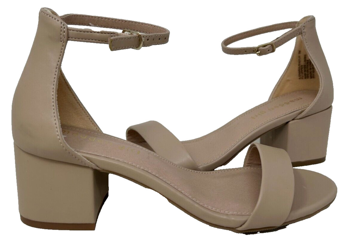 Madden Girl Women's Ileana Comfort Dress Heels Light Taupe Size:8 129A