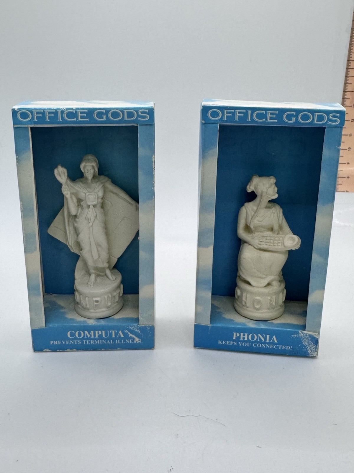 Greek Roman COMPUTA & PHONIA Office Gods Computer Tech Office Gag Gift 1994