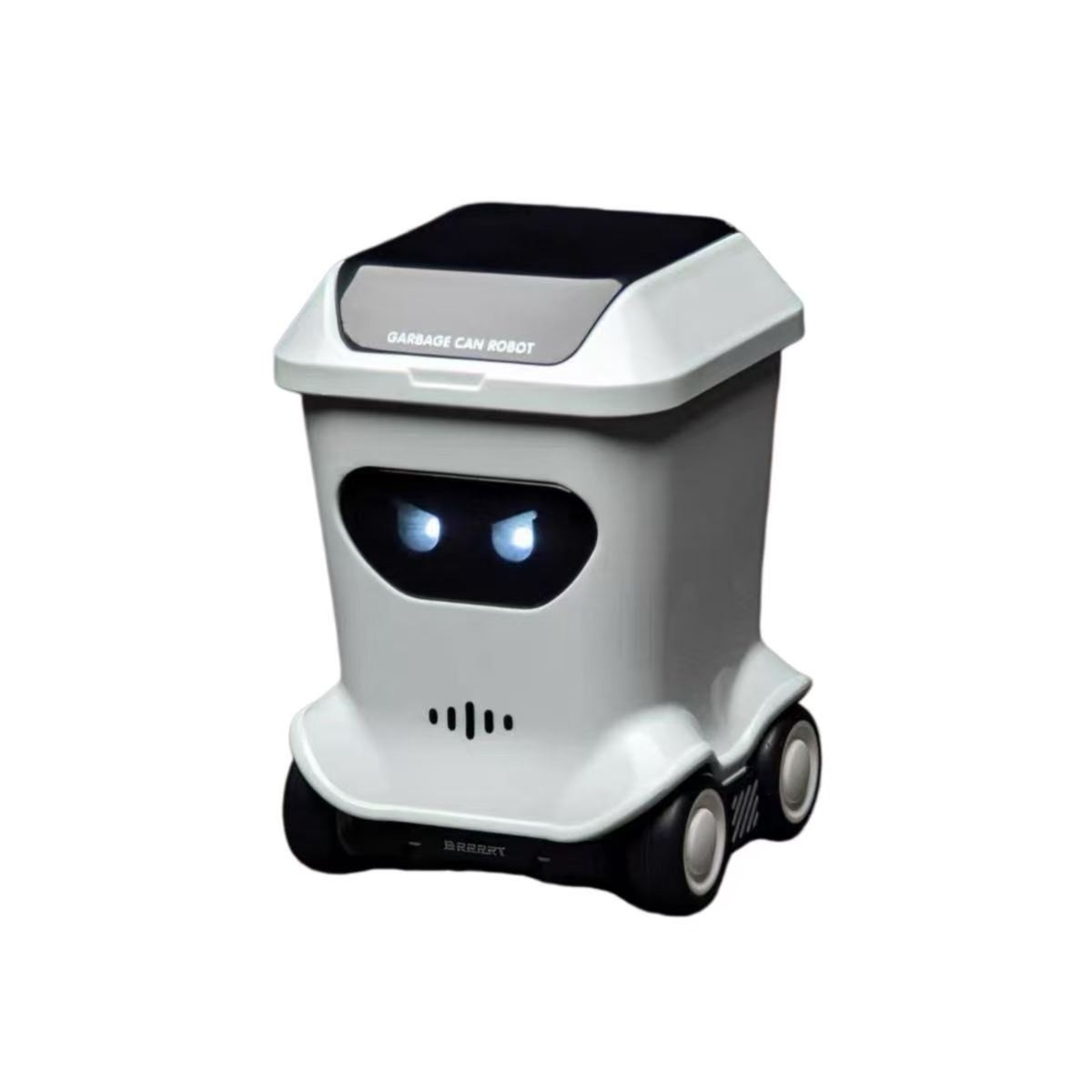 RC Desktop Trash Can Car Mini Cool Gadget Decor