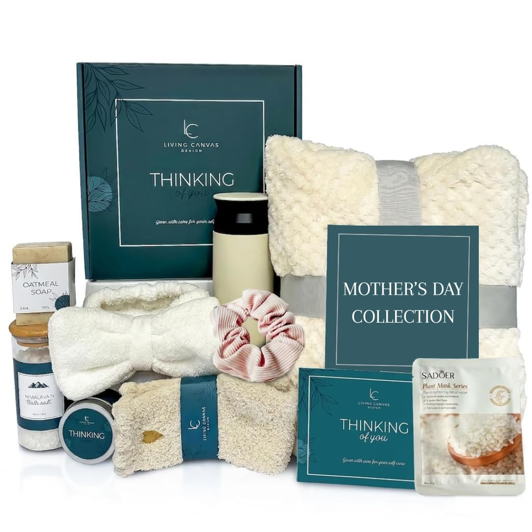 Self Care Gifts for Women 11 Piece, Womens Get Well Gifts for Mom Girlfriend Wif