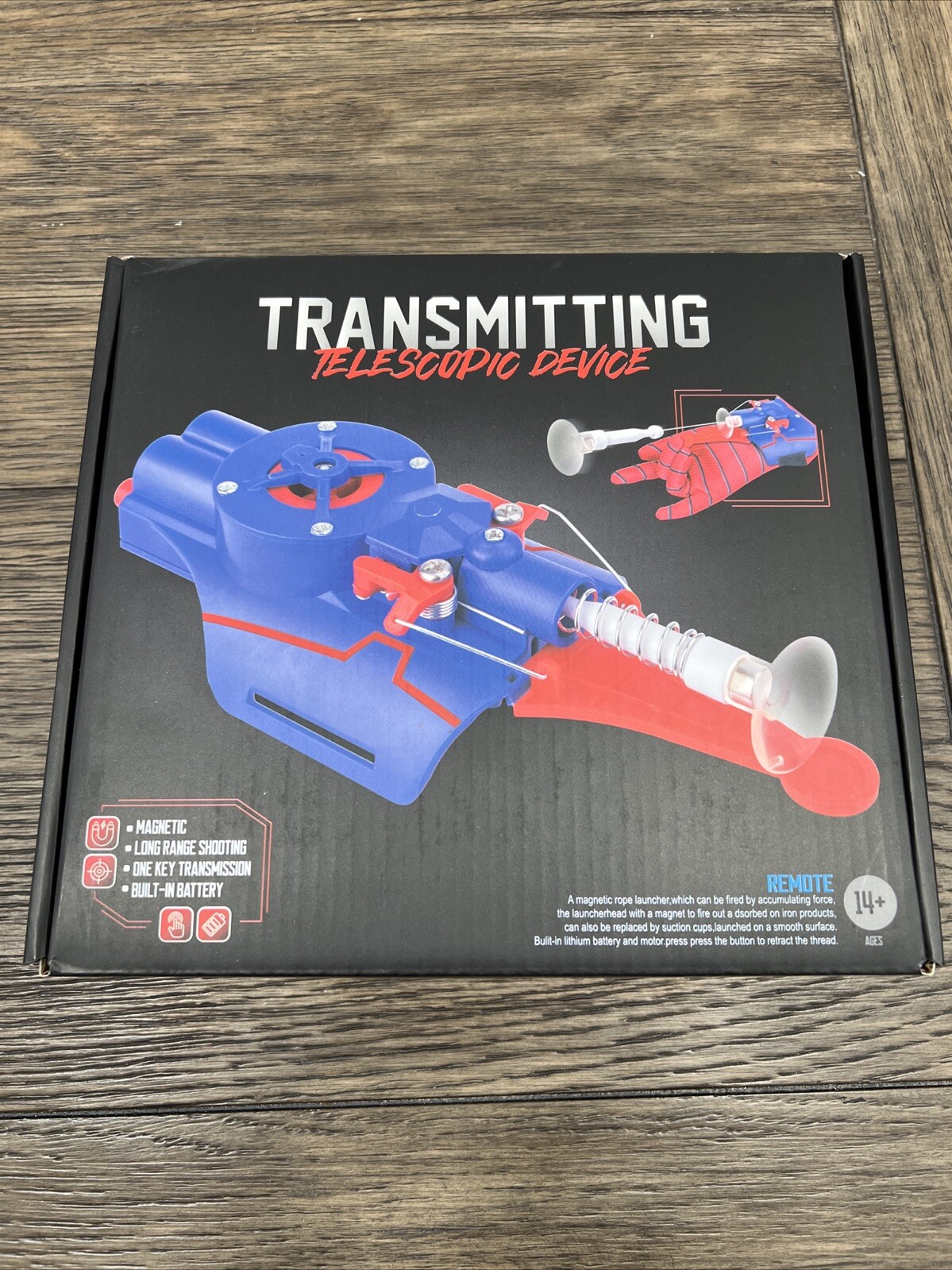 Electric Spider-Man Shooter Toy Web Launcher String Shooters Toy Cool Gadgets 